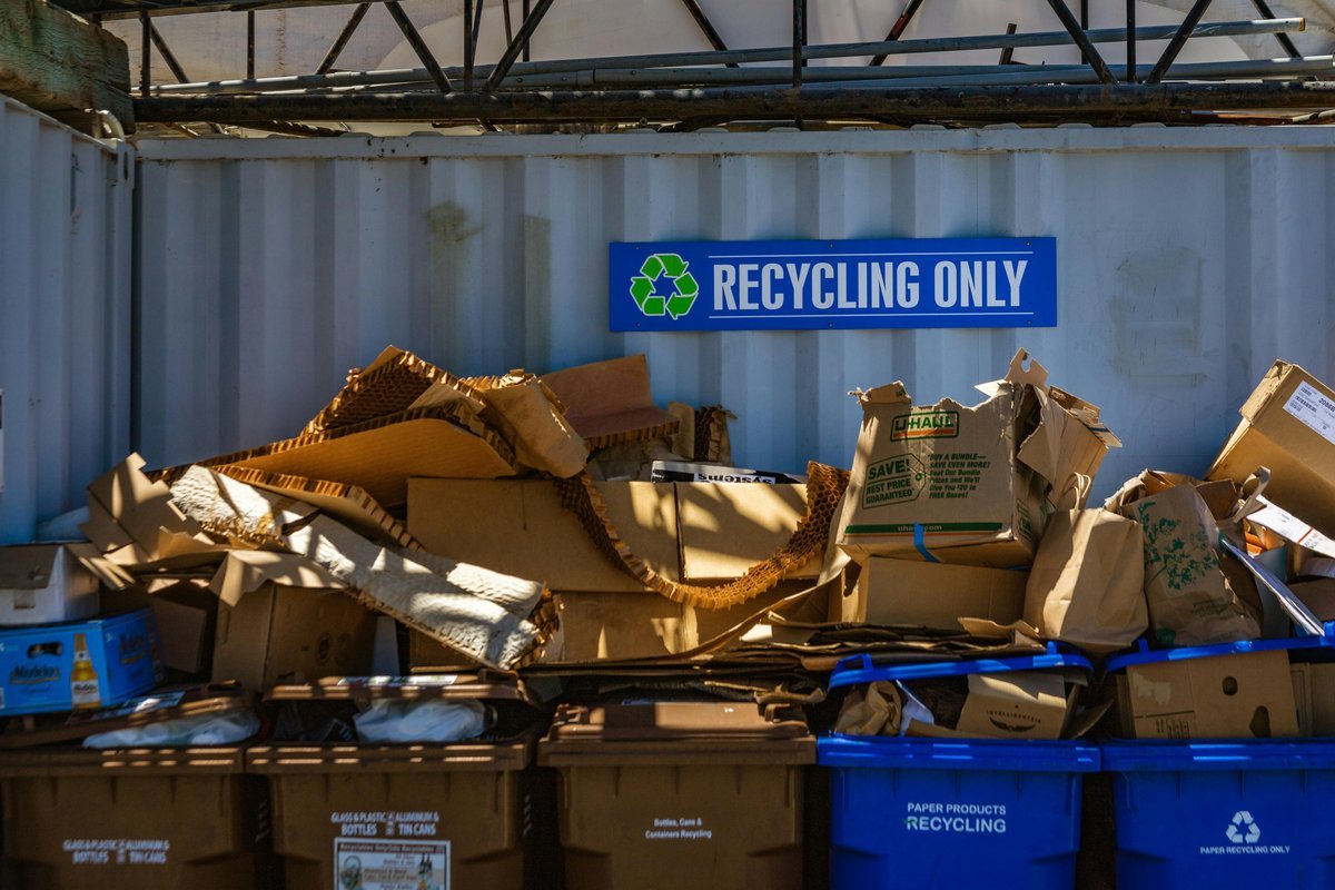 Recycling Services - We handle industrial recycling of paper, cardboard, and materials